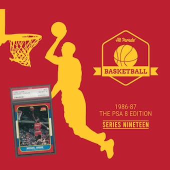 2019/20 Hit Parade Basketball 1986-87 The PSA 8 Edition - Series 20 - Hobby Box /132 PSA Jordan