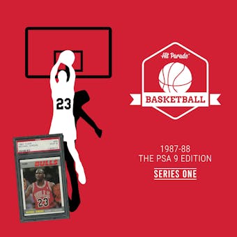2019/20 Hit Parade Basketball 1987-88 The PSA 9 Edition -Series 1- Hobby Box /132 PSA JORDAN 2ND YEAR PRESELL