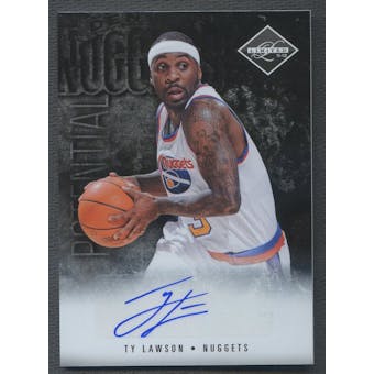 2011/12 Limited #35 Ty Lawson Potential Signatures Auto #07/99