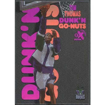 1998/99 E-X Century #1 Tim Thomas Dunk 'N Go Nuts