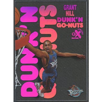 1998/99 E-X Century #2 Grant Hill Dunk 'N Go Nuts