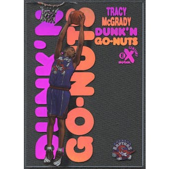 1998/99 E-X Century #10 Tracy McGrady Dunk 'N Go Nuts