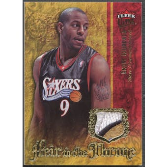 2007/08 Ultra SE #HTAI Andre Iguodala Heir to the Throne Patch #06/25