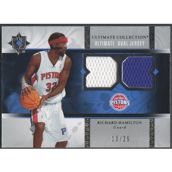2006/07 Ultimate Collection #UJRH Richard Hamilton Dual Jersey #13/25