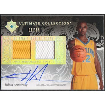 2006/07 Ultimate Collection #UDHA Hilton Armstrong Debut Rookie Jersey Auto #08/35