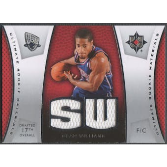 2007/08 Ultimate Collection #SW Sean Williams Materials Rookie Jersey