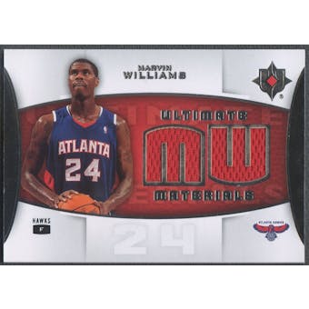 2007/08 Ultimate Collection #MW Marvin Williams Materials Jersey
