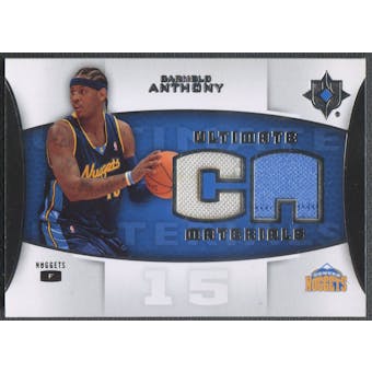 2007/08 Ultimate Collection #CA Carmelo Anthony Materials Jersey