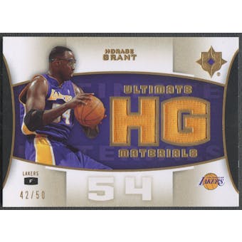 2007/08 Ultimate Collection #HG Horace Grant Materials Gold Jersey #42/50
