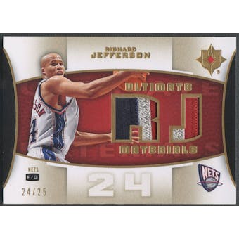 2007/08 Ultimate Collection #RJ Richard Jefferson Materials Patch #24/25