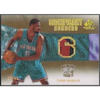 2007/08 SP Game Used #TC Tyson Chandler Significant Numbers Patch #19/35