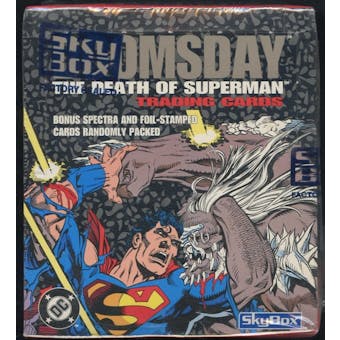 Doomsday The Death of Superman Box (1992 Skybox)