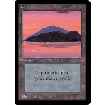 Magic the Gathering Beta Single Island (Ver 3) - NEAR MINT (NM)