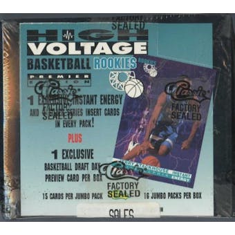 1995/96 Classic High Voltage Rookies Basketball Box