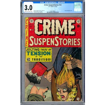 Crime SuspenStories #22 CGC 3.0 (C-OW) *1997180001*