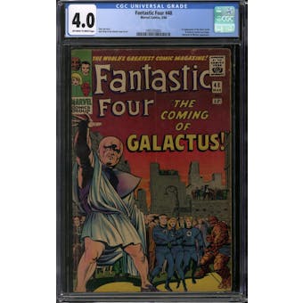 Fantastic Four #48 CGC 4.0 (OW-W) *1997255001*