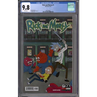 Rick and Morty #1 CGC 9.8 (W) *1997530001*