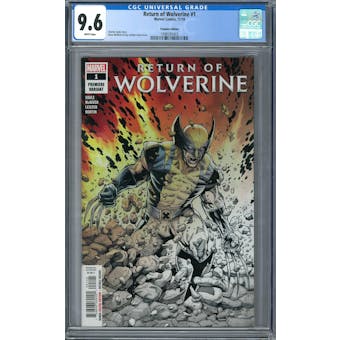 Return of Wolverine #1 CGC 9.6 (W) *1998591003*