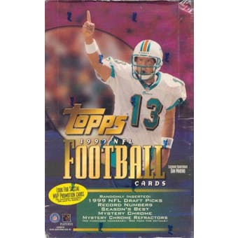 1999 Topps Football Retail 36 Pack Box