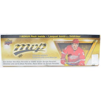2019/20 Upper Deck MVP Hockey Factory Set (Box)