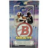 2019 Bowman Draft Baseball Super Jumbo Box