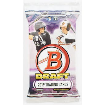 2019 Bowman Draft Baseball Hobby Jumbo Pack