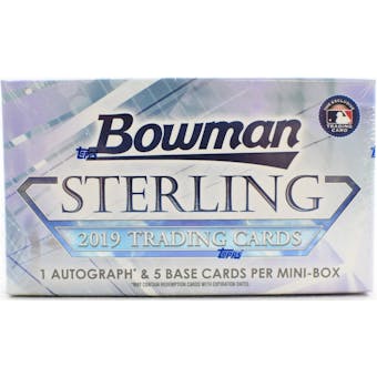 2019 Bowman Sterling Baseball Hobby Mini-Box