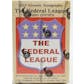 2019 Historic Autographs Federal League Baseball Hobby 16-Box Case