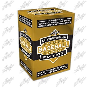 2020 Leaf Autographed Baseball Edition Hobby Box