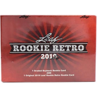 2019 Leaf Rookie Retro Hobby Box