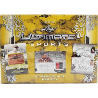 2019 Leaf Ultimate Sports Hobby Box