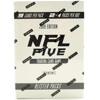 2019 Panini NFL Five Football Trading Card Game 24ct Booster Box