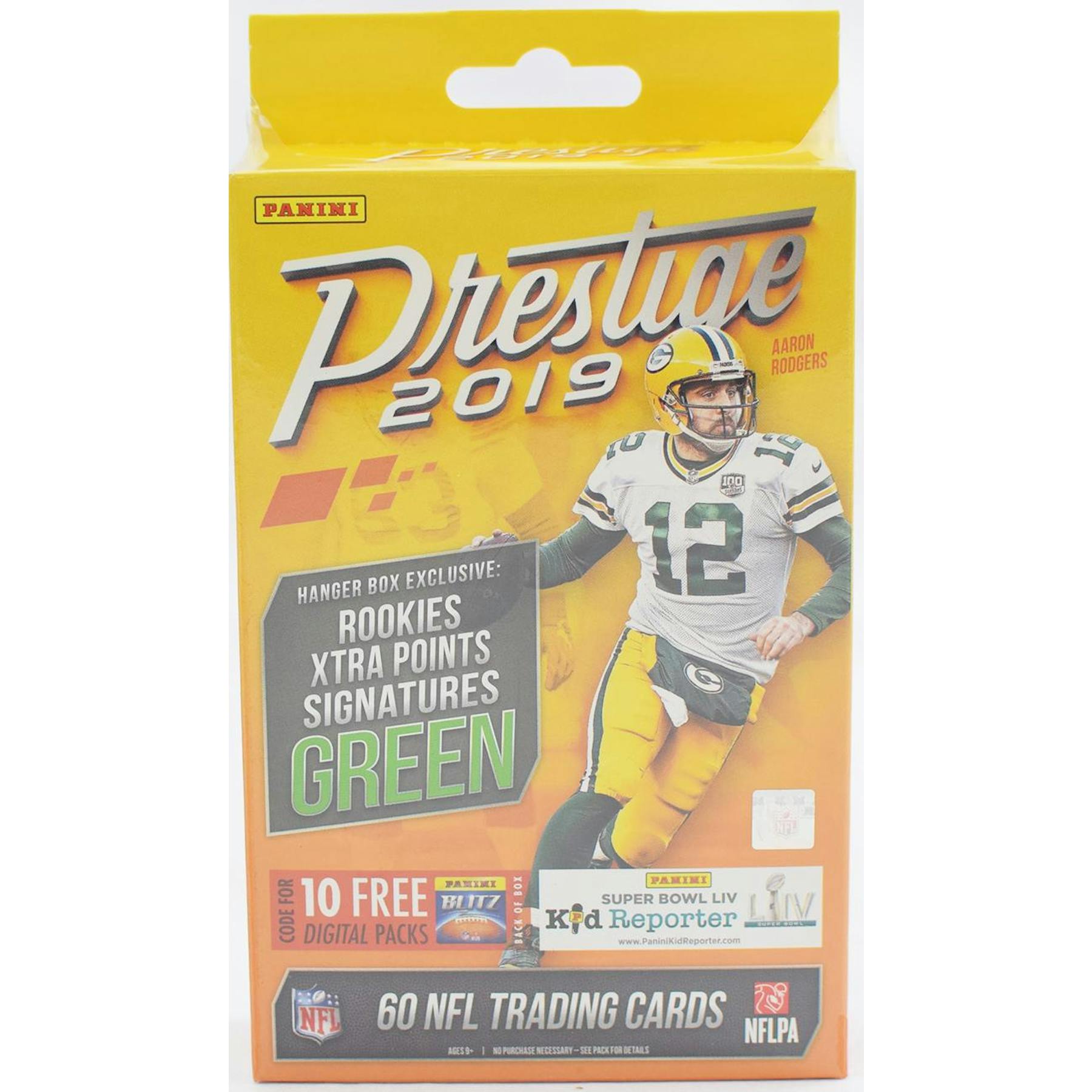 2019 Panini Prestige Football 60ct Hanger Box Da Card World