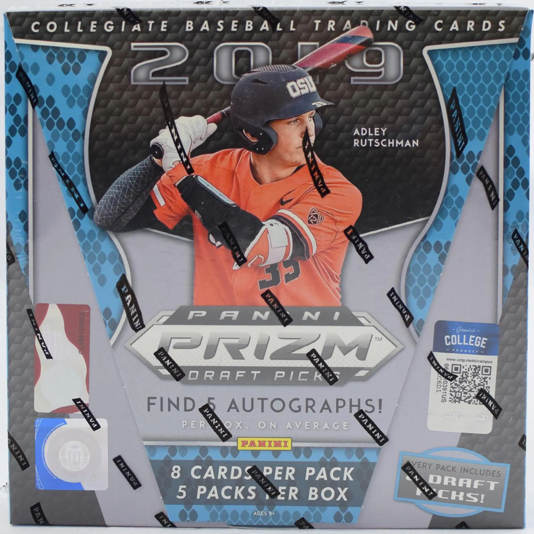 2019 Panini Prizm Draft Picks Baseball Hobby Box Da Card World