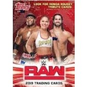 2019 Topps WWE RAW Wrestling 10-Pack Blaster Box