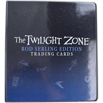 Twilight Zone Rod Serling Edition Trading Cards Album (Rittenhouse 2019)