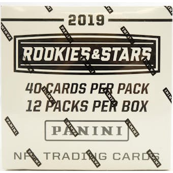 2019 Panini Rookies & Stars Football Jumbo Value 12-Pack Box