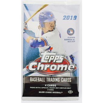 2019 Topps Chrome Baseball Hobby Pack