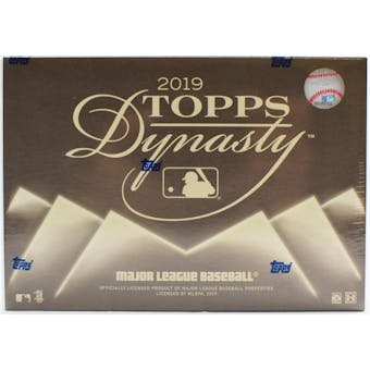 2019 Topps Dynasty Baseball 5-Box Case- DACW Live 30 Spot Pick Your Team Break #1
