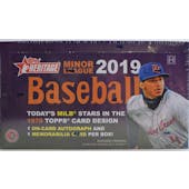 2019 Topps Heritage Minor League Baseball Hobby Box