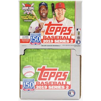 2019 Topps Series 2 Baseball 36-Pack Box