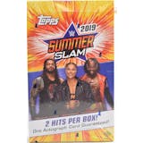 2019 Topps WWE SummerSlam Wrestling Hobby Box