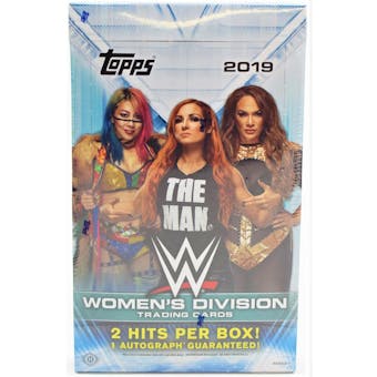2019 Topps WWE Women's Division Wrestling Hobby Box