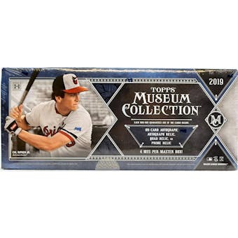 2019 Topps Museum Collection Baseball 12-Box Case- DACW Live 30 Spot Pick Your Team Break #1