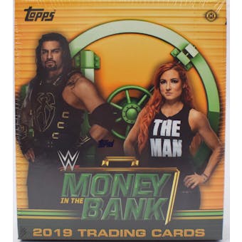 2019 Topps WWE Money in the Bank Wrestling Hobby Mini-Box