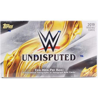 2019 Topps WWE Undisputed Wrestling Hobby Box