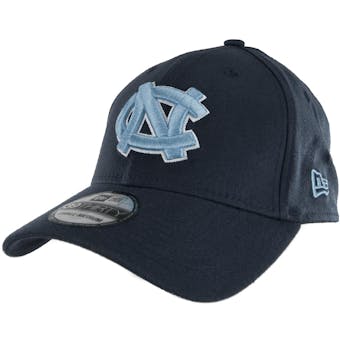 North Carolina Tar Heels New Era 39Thirty Team Classic Navy Flex Fit Hat (Adult M/L)