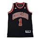 Chicago Bulls Derrick Rose Adidas Black Swingman #1 Jersey