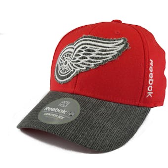 Detroit Red Wings Reebok Red Travel and Training Fitted Hat