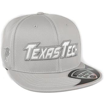 Texas Tech Red Raiders Top Of The World Razor Grey One Fit Flex Hat (Adult One Size)